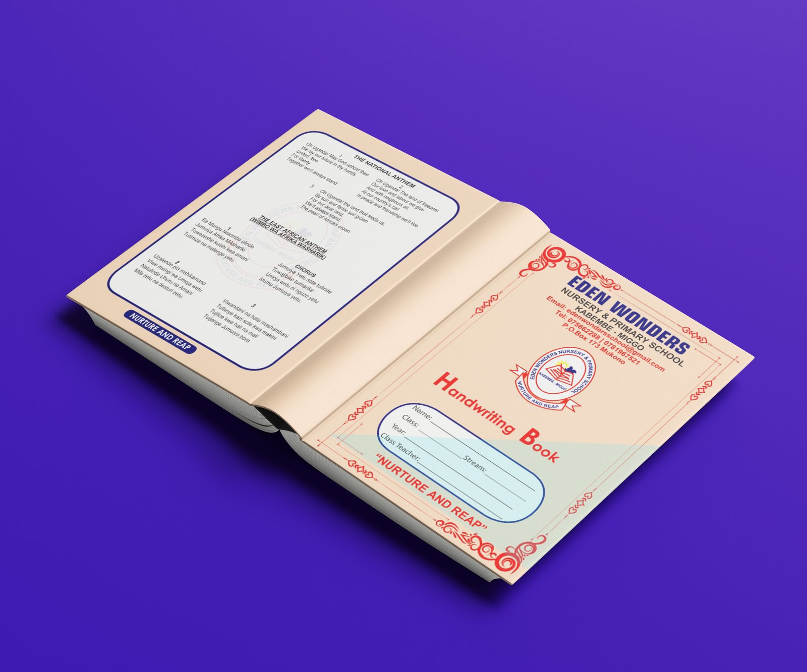 Nursery Activity Books